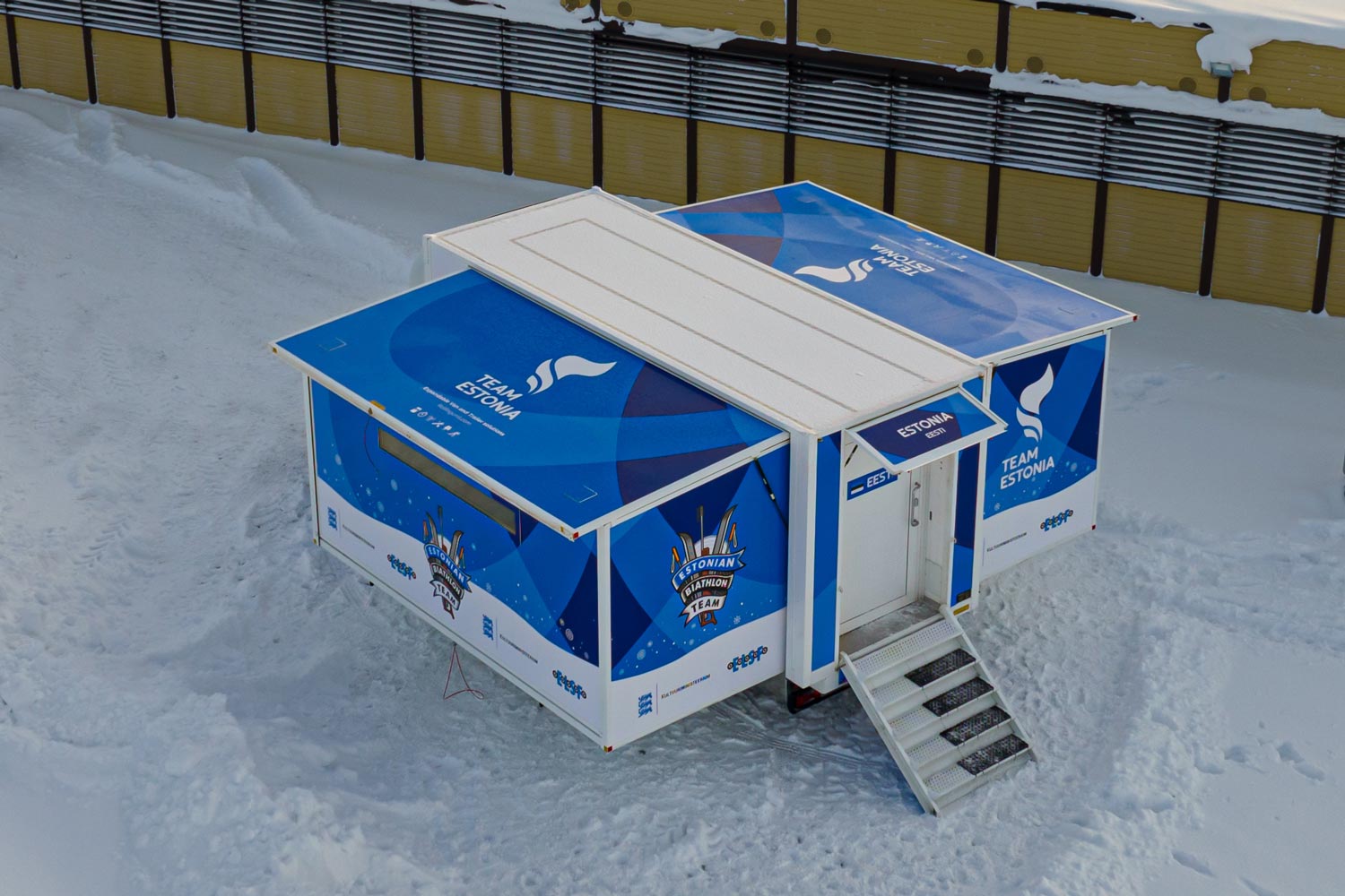 Estonian Biathlon Association Ski-service Truck